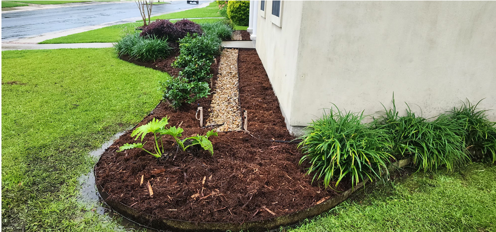 Mulch bed